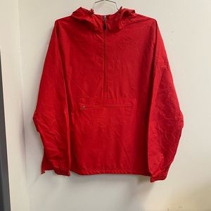 New Sportek Red Lightweight Windbreaker Size XL